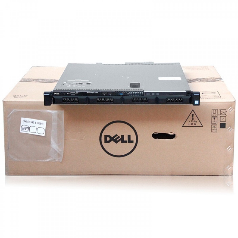 戴爾（DELL）R240 1U機架式服務器 單路 E-2224（3.4GHz） 8G內存/1T SATA桌面級硬盤